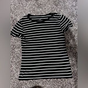 SO - striped baby tee - women’s size small